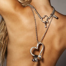 UNO de 50 "Heartfelt" Necklace COL0475