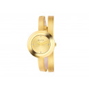 ELIXA Steel and Leather Wrist Watch E092-L35ELIXA Gold Plated and Leather Wrist Watch E092-L349