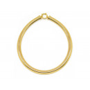 1AR Gold Plated Gas-Tube Necklace