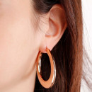 BRONZALLURE Golden Hoops