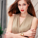 ELIXA Women's Golden Watch E114-L462