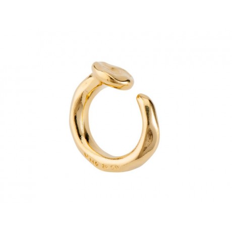 UNO de 50 Gold "Nail" Ring ANI0586