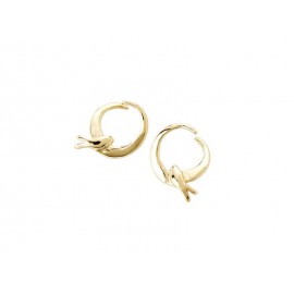 UNO de 50 Gold "Come Fly With Me" Gold Earrings PEN0683