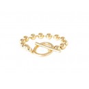 UNO de 50 "On/Off" Gold Bracelet PUL1903