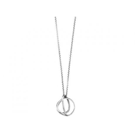 JOIDART Embolic Silver Necklace
