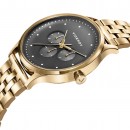 Men's VICEROY IP Gold Steel Watch