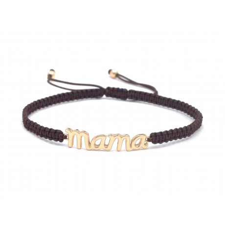 macrame mama silver gold bracelet larger mamas regalos para