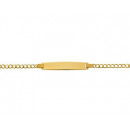 18K Gold Identity Bracelet for Babies