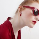 Rose Gold Silver Swarovski® Drop Earrings