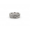 FRABOSO Rhodium Plated Silver Ring