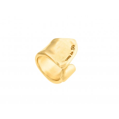 UNO de 50 "The Crevice" Gold Ring ANI0248