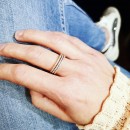 18k White Gold Half Eternity Ring