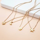 18k Gold Clover Diamond Necklace