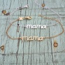 Mama Silver Bracelet