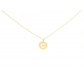 18K Gold Initial Charm