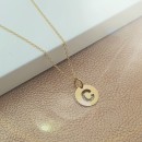 18K Gold Initial Charm
