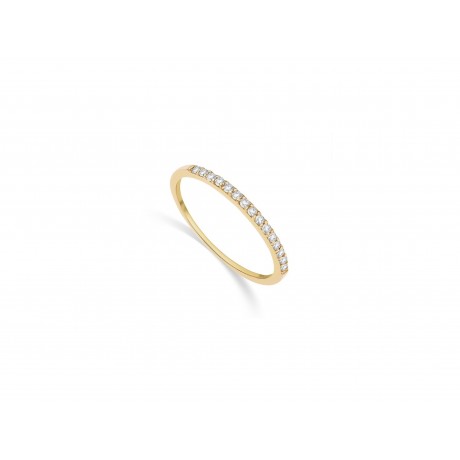 Anillo Circonitas Oro 18k