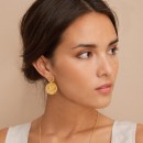 JOIDART Mimbre Golden Earrings
