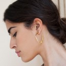 JOIDART Forge Golden Earrings