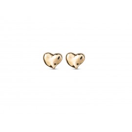 UNO de 50 Uno Heart Gold Earrings PEN0829