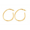 UNO de 50 "Ohmmm..." Gold Hoop Earrings PEN0419OR