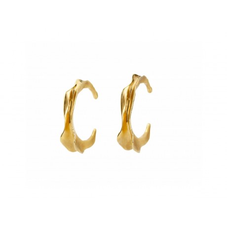 UNO de 50 Gold Swagy Earrings PEN0507