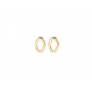 UNO de 50 Gold Ladies Earrings PEN0839