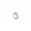 Anillo UNO de 50 Gold Crossed ANI0732