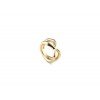 UNO de 50 Gold Crossed Ring ANI0732