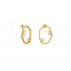 JOIDART Geoda Golden Earrings