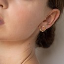 JOIDART Aura Golden Earrings
