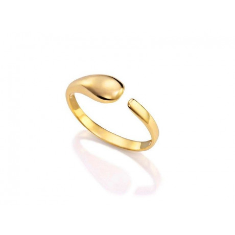 Women's VICEROY IP Gold Steel Ring