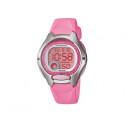 Girl's Pink Strap CASIO Digital Watch LW-200-4B