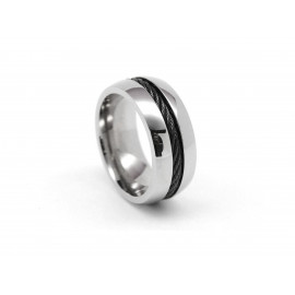 ADOLFO DOMÍNGUEZ Stainless Steel Ring AD0111