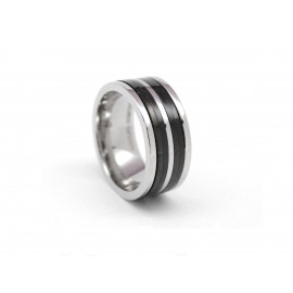 ADOLFO DOMÍNGUEZ Stainless Steel Ring AD0112