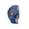 Mens' DUWARD Blue IP Automatic Watch D95801.75